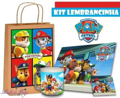 Kit Lembrancinha - Patrulha Canina