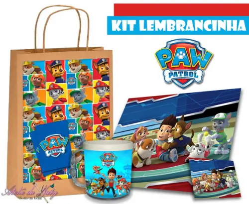 Kit Lembrancinha - Patrulha Canina