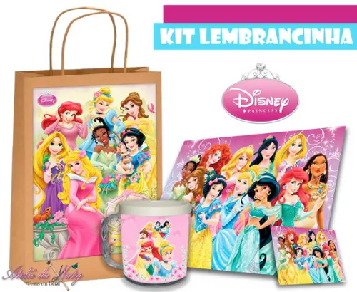 Kit Lembrancinha - Princesas