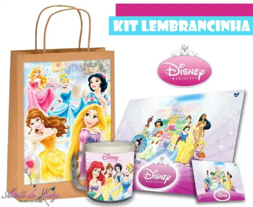 Kit Lembrancinha - Princesas