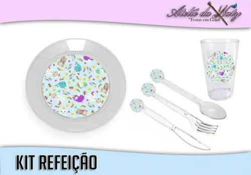 Kit Refeição - Unicórnio