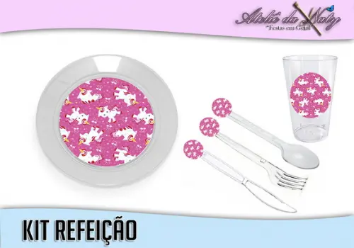 Kit Refeição - Unicórnio