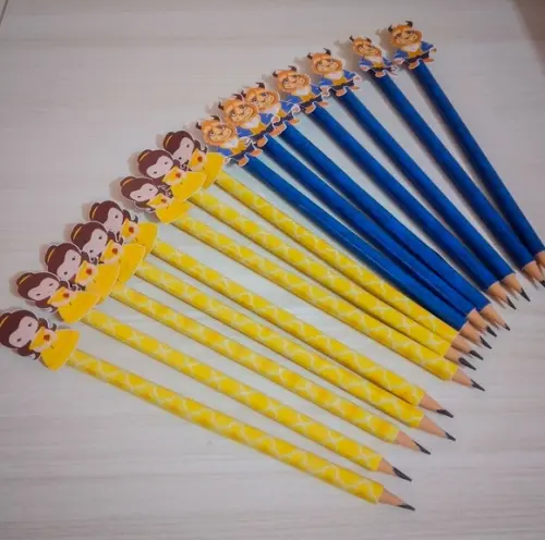 Lápis Personalizado - Bela e a Fera