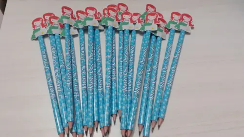 Lápis Personalizado - Pequena Sereia