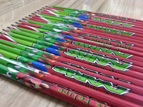 Lápis Personalizado - Super Mário