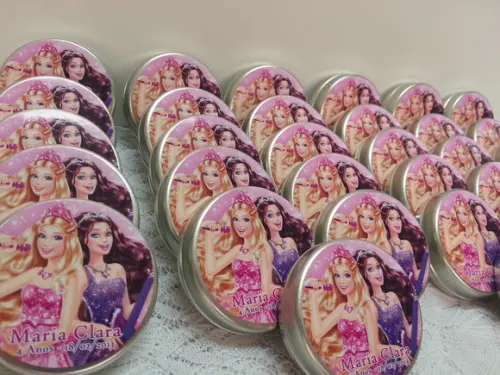 Latinha Barbie a Princesa e a Popstar