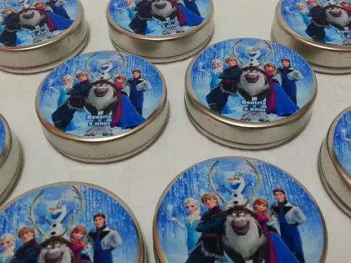 Latinhas - Frozen