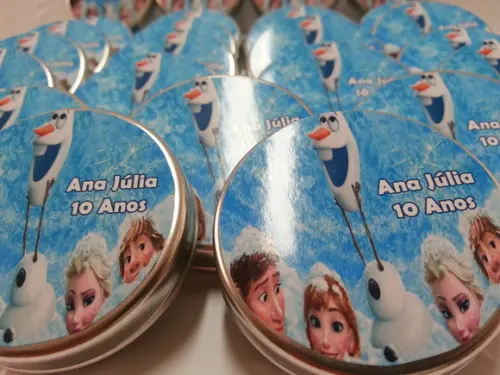 Latinhas - Frozen