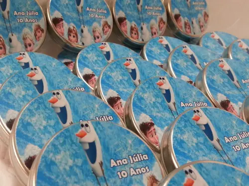 Latinhas - Frozen