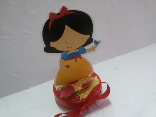 Latinhas 3D - Branca de Neve
