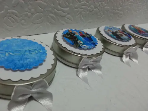 Latinhas Personalizadas - Frozen