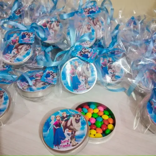 Latinhas Personalizadas - Frozen