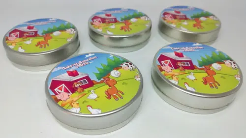 Latinhas Personalizadas - Fazendinha