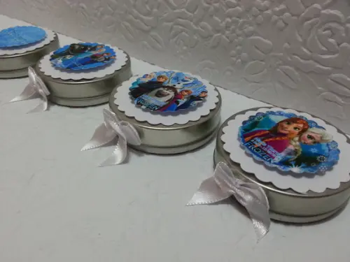 Latinhas Personalizadas - Frozen