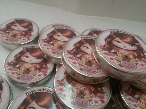 Latinhas personalizadas - Jolie