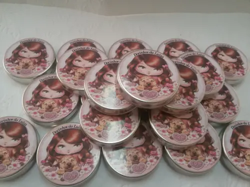 Latinhas personalizadas - Jolie