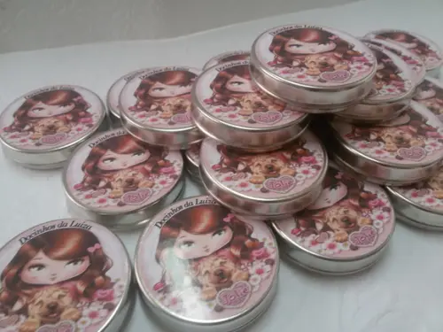 Latinhas personalizadas - Jolie