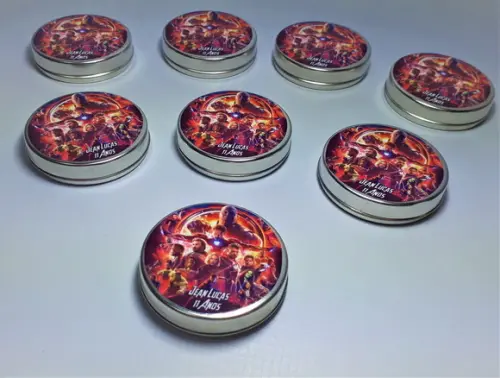 Latinhas Personalizadas - Vingadores
