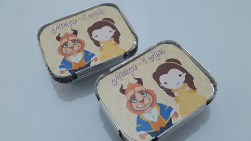 Marmitinhas - Bela e a Fera Cute