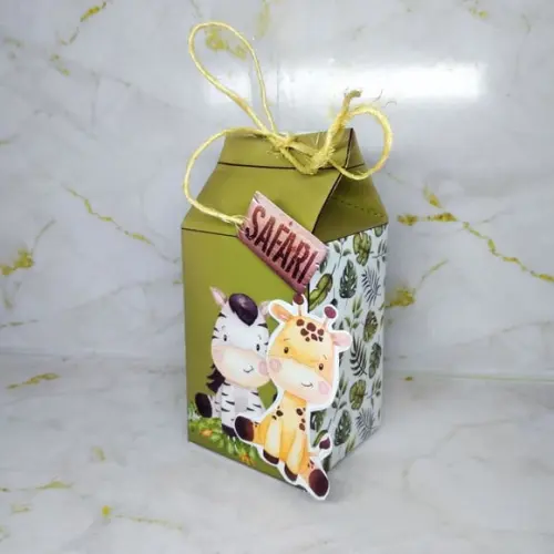 Milk Box 3d - Safari