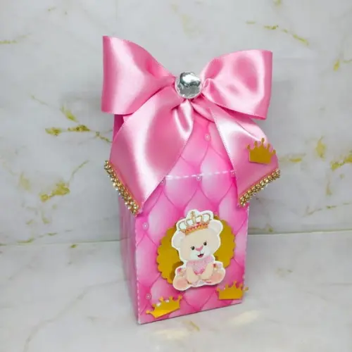 Milk Box 3d - Ursinha Princesa