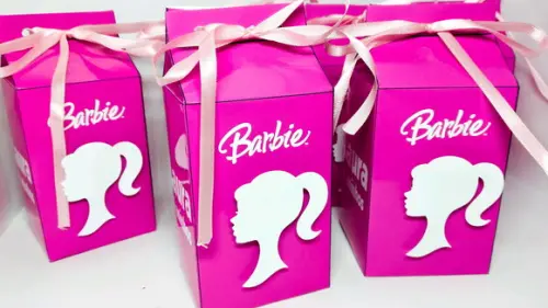 Milk Box 3D - Barbie