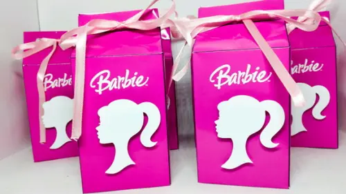 Milk Box 3D - Barbie