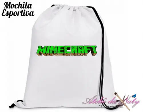 Mochila Esportiva - Minecraft