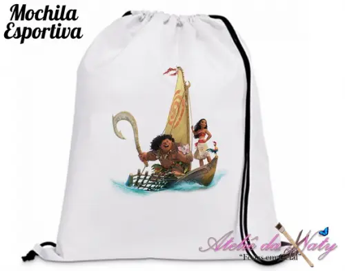 Mochila Esportiva - Moana