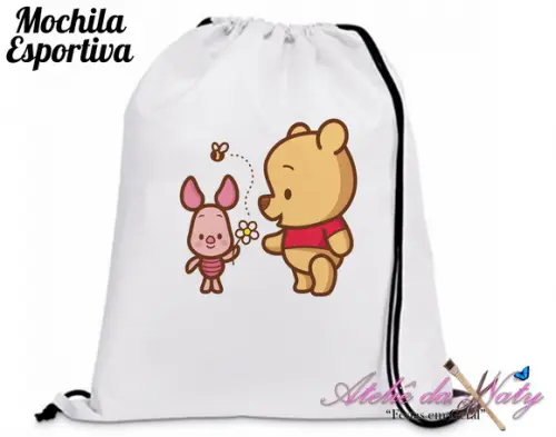 Mochila Esportiva - Pooh
