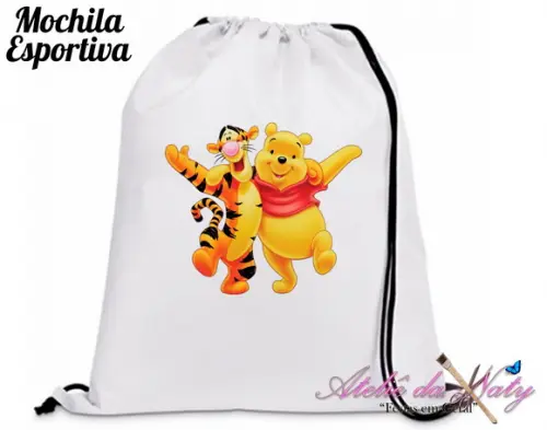 Mochila Esportiva - Pooh