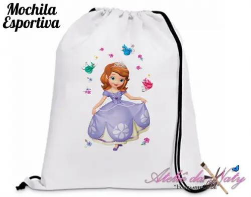 Mochila Esportiva - Princesa Sofia
