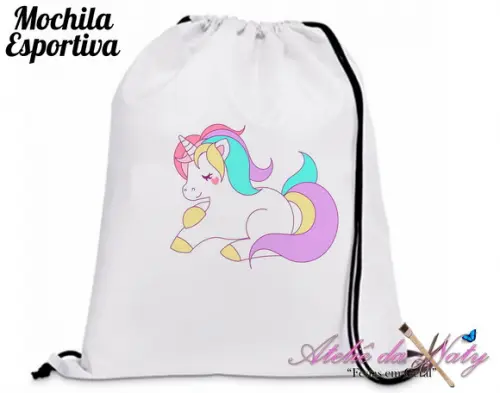 Mochila Esportiva - Unicórnio