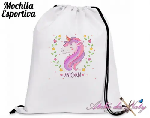 Mochila Esportiva - Unicórnio