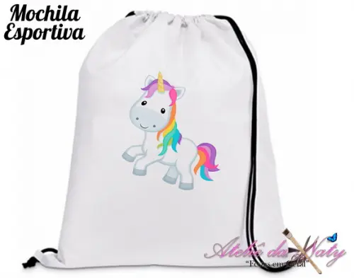 Mochila Esportiva - Unicórnio