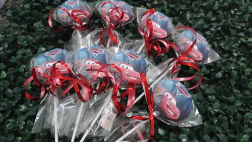 Pirulito de Chocolate - Carros