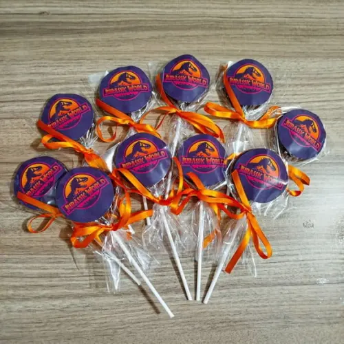 Pirulito de Chocolate - Jurassic Park