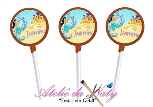 Pirulito de chocolate - Jasmine