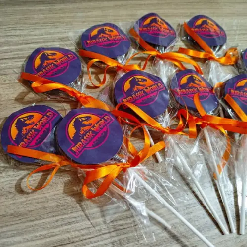 Pirulito de Chocolate - Jurassic Park