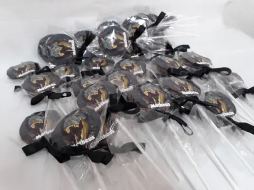 Pirulito de Chocolate - Jurassic World