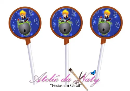 Pirulito de Chocolate - Pequeno Princípe