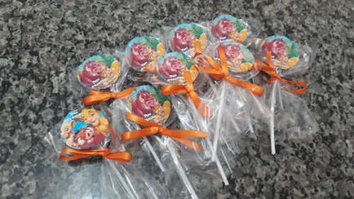Pirulito de Chocolate - Rei Leão