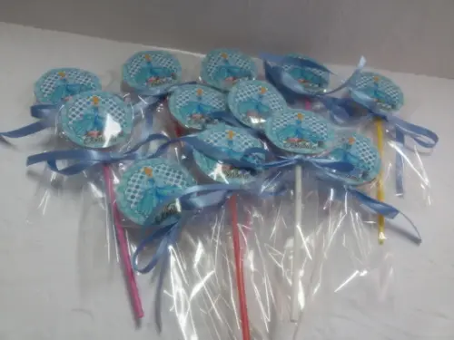 Pirulito personalizado - Cinderela