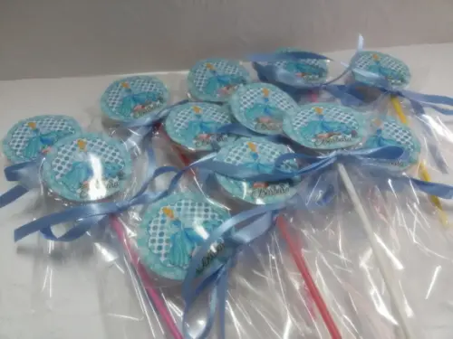 Pirulito personalizado - Cinderela