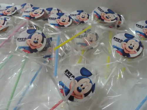 Pirulito Personalizado - Mickey