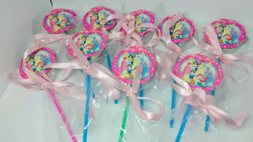 Pirulito personalizado - Princesas