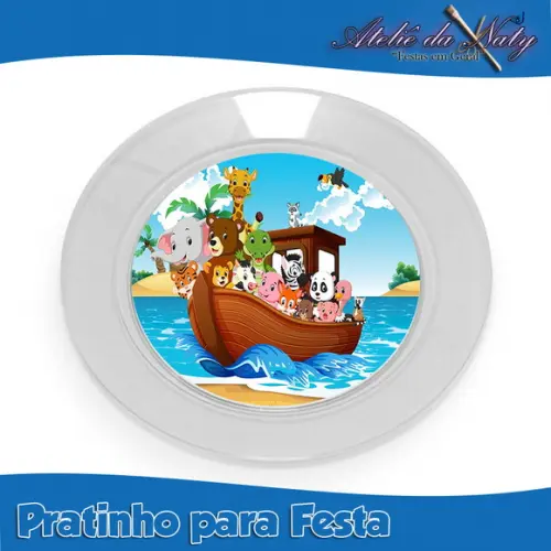 Pratinho para Festas - Arca de Noé