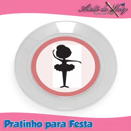 Pratinho para Festas - Bailarina