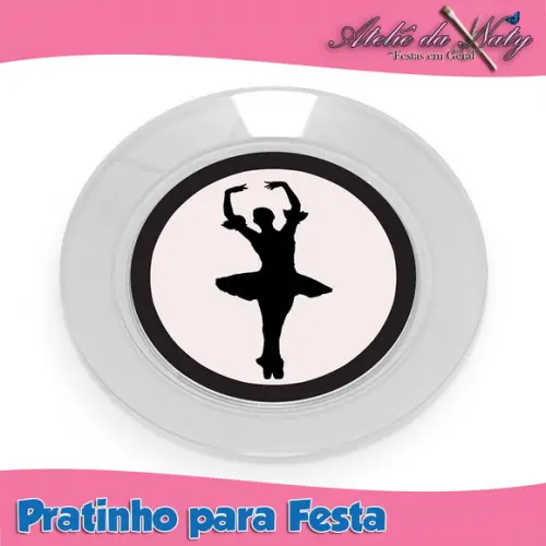 Pratinho para Festas - Bailarina