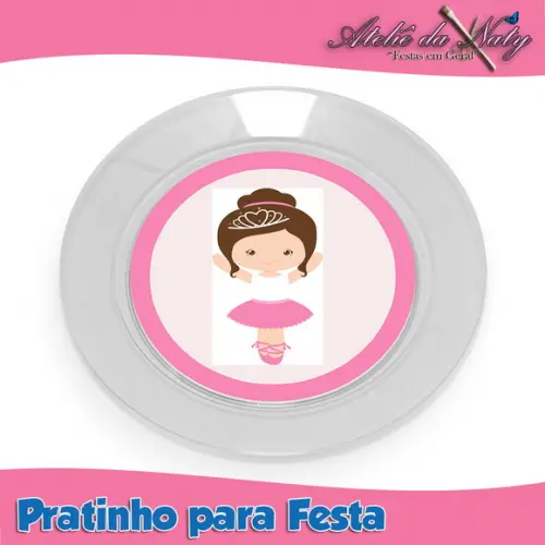 Pratinho para Festas - Bailarina